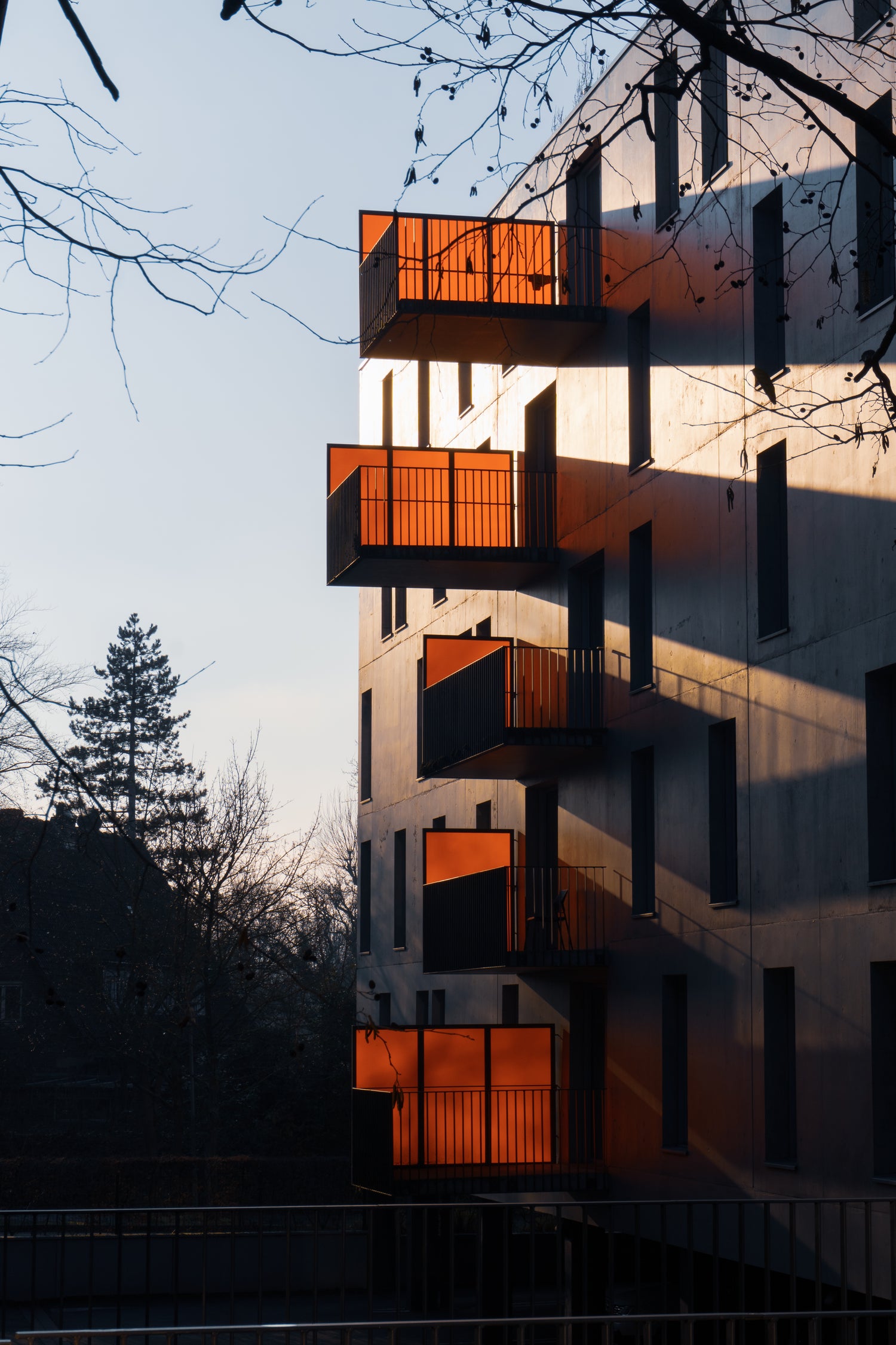 Tirage photo - "Orange Windows" - Ma boutique